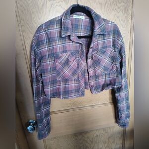 Arizona Jean Co Plaid Flannel Shirt